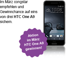 HTC One A9 gewinnen!